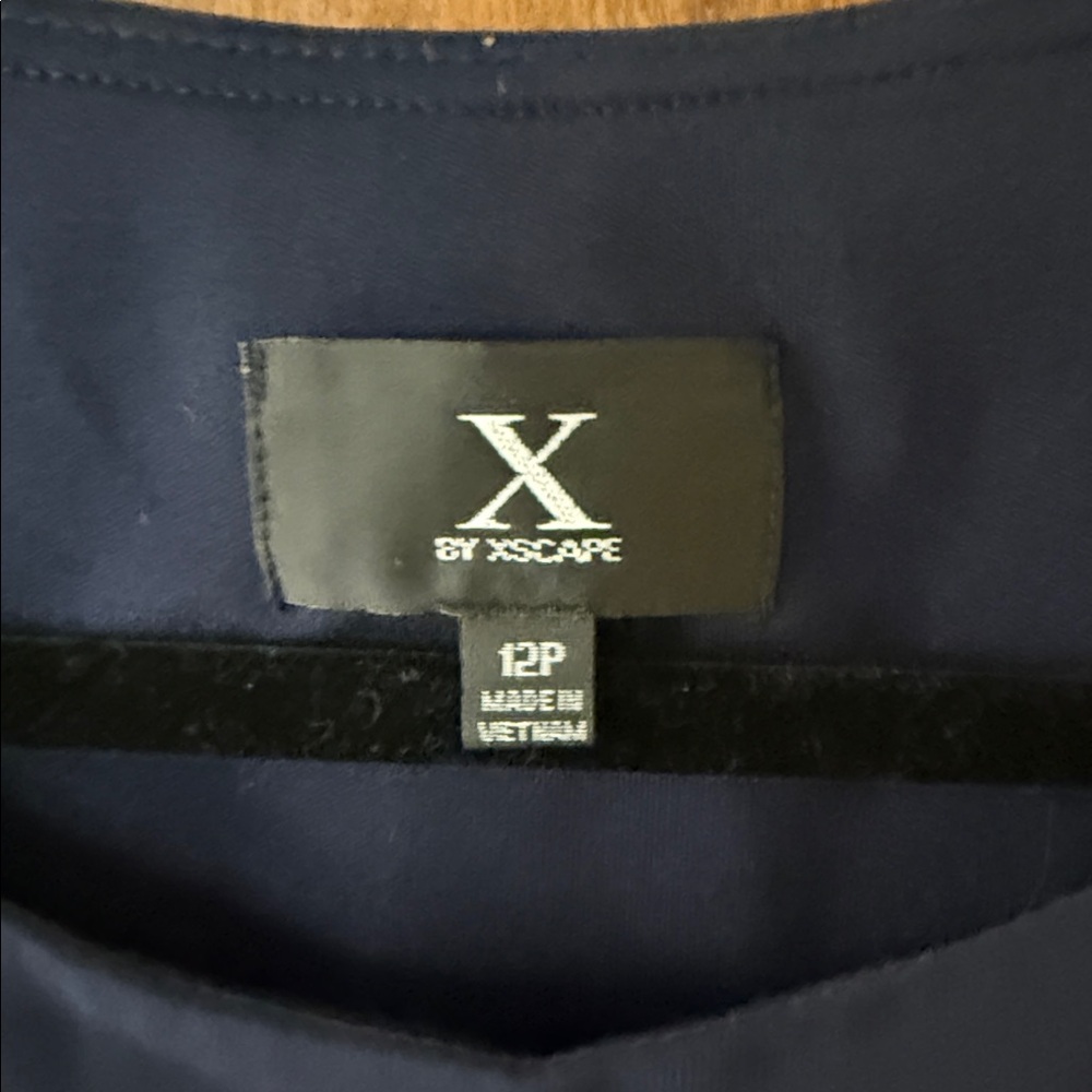 Xscape Navy Blue Women’s Dress